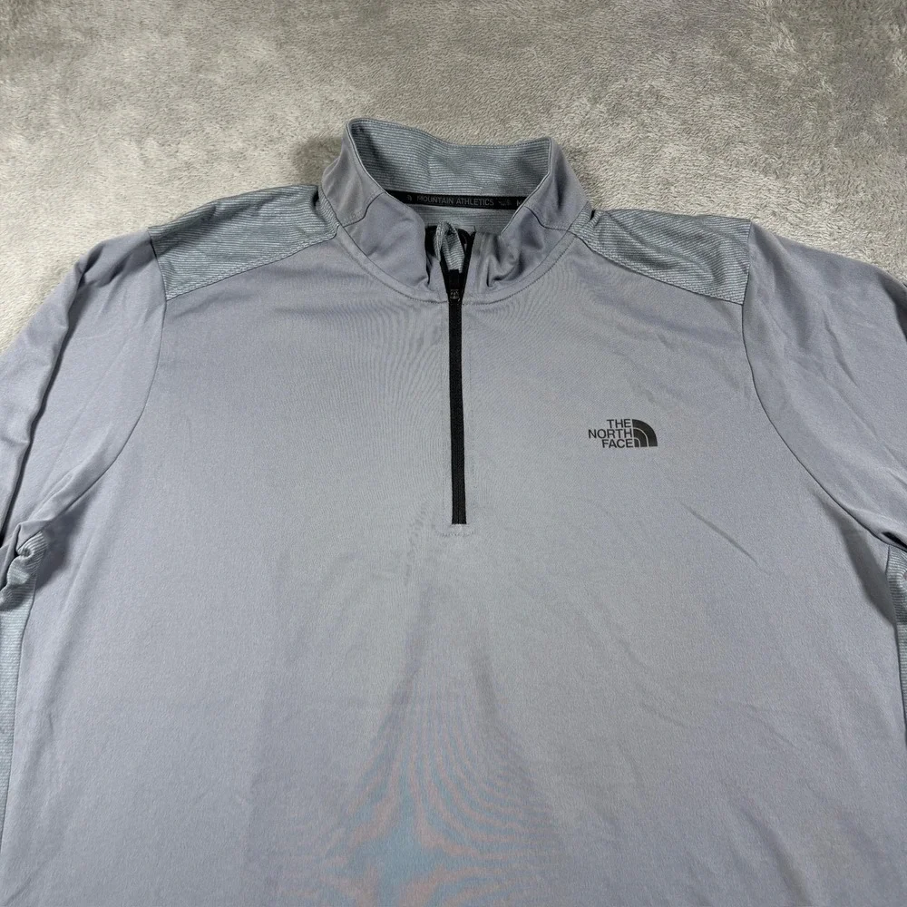 The North Face Pullover Jacket Mens XL Gray FlashDry XD Hiking